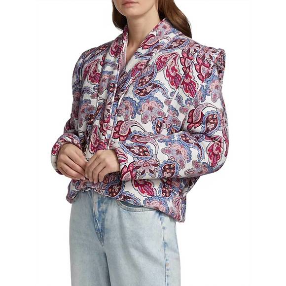 NEW MAGALI PASCAL dina jacket in pristine paisley light - Picture 3 of 4